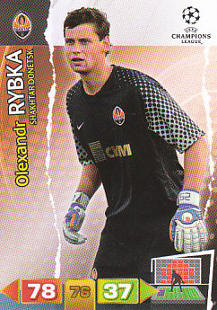 Olexandr Rybka Shakhtar Donetsk 2011/12 Panini Adrenalyn XL CL #238